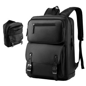 Vintage <b>Computer</b> <b>Bag</b> Durable College Students Backpack Travel Business Men's Waterproof Laptop Backpack - Product Image 1