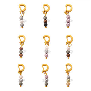 Joyería de Lujo Personalizada, Chapada en Oro de 14k y 18k, Acero Inoxidable 316L, Dijes de Perlas para Pulseras y Collares, Fabricación de Joyería - Product Image 5