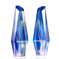 Trophée en cristal personnalisé haut de gamme
