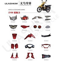 Pièces ABS pour moto SYM GXT BIZ WAVE125 DT125 XL125 PULSAR-135 DISCOVER 100 150 135 HJ125-5B HJ125-8B, pièces extérieures, coque