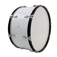 16/18/20/22/24/26/28 Inch Percussion Instrument Drum Music Marching Bass Drum With Strap and Drum Sticks