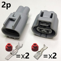 Konektor Tahan Air 2 Arah 3 Arah 4 Arah Jantan Betina 4.8MM Pitch Kabel Konektor Kipas Elektronik