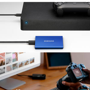 Оригинальный Портативный твердотельный накопитель Samsung SSD 500 Гб 1 ТБ, Nvme T7 Type-c USB3.2 PSSD - Product Image 5