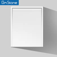Receveur de douche de salle de bain carré en pierre artificielle OEM/ODM de haute qualité Design moderne pour hôtels