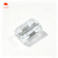 Connecteur de bande LED sans soudure 9 en 1, connecteur LED sans dénudage, connecteur de bande LED 2 broches, bande LED COB 5 mm 8 mm 10 mm