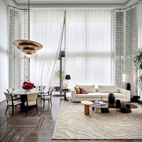 Luxuriöser Premium Handgetufteter Wollteppich für Wohnzimmer Großer Handgefertigter Maßgeschneiderter Moderner Muster-Teppich für Wohnraumdekoration