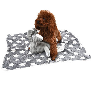 Süper yumuşak peluş oyuncak köpek ile Petstar sevimli Pet hediye paketi evcil hayvan battaniyesi - Product Image 6