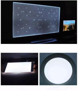 Corrosion-Resistant LGP <b>LED</b> Light Panel with Laser Dots & Marine-Grade PC for Elevator Shaft & Pit Safety Lighting - Product Image 4