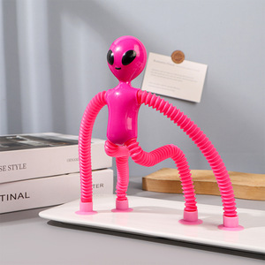 Juguete telescópico alienígena con ventosa, disponible en stock - juguete único, que cambia de forma y se estira - divertido juguete antiestrés para regalar - Product Image 3