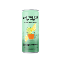 Cóctel de Proteína con Sabor a Té Helado Long Island, 10% ABV, Bebida Alcohólica Enlatada con Proteína de Suero, Botella Elegante de 330 ml, Venta al Por Mayor