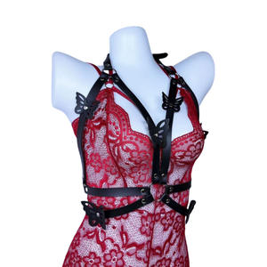 Seksi köle esaret kiti vücut koşum yetişkin çiftler için seksi kelepçe esaret kemer esaret bacak bandı bel zinciri gece kulübü flört - Product Image 2