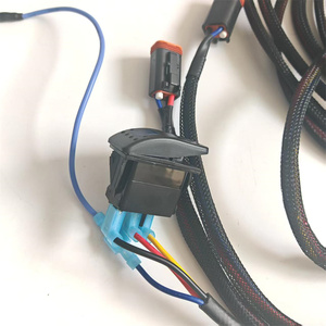 Elektronik Otomotif Perakitan Kabel Kustom Universal 3m Produsen Kabel dan Harness Lampu dengan Relay dan Sakelar - Product Image 3