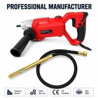 220V/110V Benzin/Elektro-Antrieb Tragbarer Mini-Betonrüttler Handgerät für Bauarbeiten mit 35mm Nadel