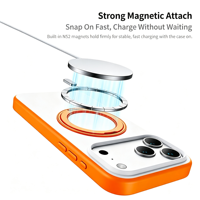 Nouvelle coque magnétique antichoc style bonbon avec béquille rotative à 360 degrés pour iPhone 17 18 Pro Max