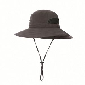 Summer Breathable Safari <b>Hats</b> Wholesale Fisherman Bucket <b>Hat</b> <b>Sun</b> Protection Boonie <b>Hats</b> for <b>Men</b> - Product Image 4