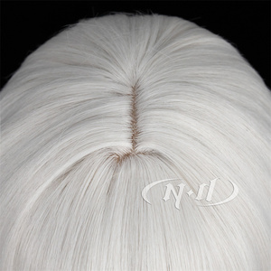 เอ็นดี โทโมเอะคอสเพลย์วิกผมอะนิเมะคามิซามะ คิสผมสีขาวเงินสีน้ำตาลอ่อน 130% ความหนาแน่นทนความร้อนฮาโลวีนคอมมิคคอนคอเซอร์ - Product Image 6