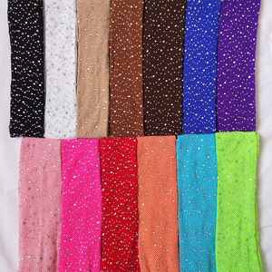 Candy-Colored Girls' Diamond Sparkle High Waist <strong>Tights</strong> Seamless Rhinestone Hollow Party Pantyhose for Kids - Product Image 5