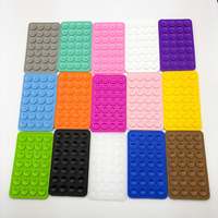 Support adhésif pour téléphone portable, ventouse en silicone, support de téléphone portable