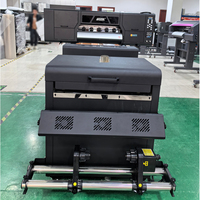 Imprimante Dtf A2 A1 60cm 24 pouces 2 têtes d'impression I3200 Xp600 avec rouleau d'agitateur de poudre pour imprimantes Dtf