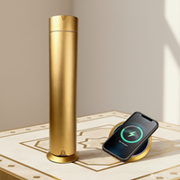 Diffuseur d'arômes de luxe Hi Essence en forme de tour cylindrique, sans eau, à base détachable, contrôlable par application, pour la maison - Nouveauté 2026, Vente Flash