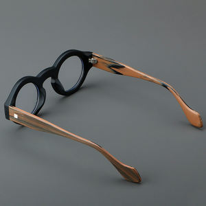 Lunettes <span class=keywords><strong>de</strong></span> <span class=keywords><strong>vue</strong></span> pour hommes et femmes avec monture <span class=keywords><strong>en</strong></span> acétate, verres transparents, anti-lumière bleue, style vintage, lunettes <span class=keywords><strong>de</strong></span> créateur tendance - Product Image 5