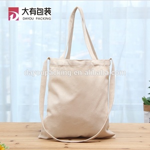 Al por <span class=keywords><strong>mayor</strong></span> nuevo estilo ecológico tamaño blanco solo hombro algodón canvas crossbody bolso para estudiantes - Product Image 3