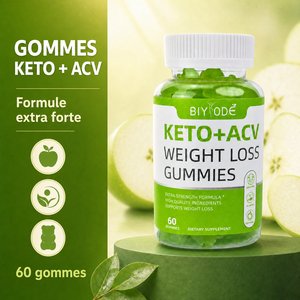 BIYODE Tres Populaire Gommes De Vinaigre De <strong>Cidre</strong> De Pomme Compl&eacute;ment De Bien-etre En Stock Faible MOQ Vente En Gros D'Usine - Product Image 4