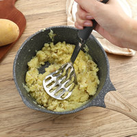 Triturador y Espremedor de Patatas de Acero Inoxidable, Antiadherente, para Alimentos