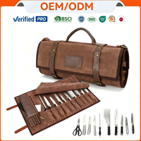 Portable personnalisé OEM/ODM stockage d'outils étanche cuisine outil couteau rouleau sac ciré toile sac à outils