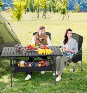 <span class=keywords><strong>Mesa</strong></span> <span class=keywords><strong>Plegable</strong></span> Portátil para Senderismo, Barbacoa, Eventos, Fiestas, Hogar, Jardín, Picnic, <span class=keywords><strong>Pesca</strong></span>, Camping y Actividades al Aire Libre - Product Image 6