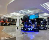 Simulador de Carreras 3DOF con Pantalla Triple, Máquina de Juego Dinámica de Conducción F1 para Centros de Juego y Parques de Diversiones