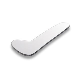 Tabla de Gua Sha de Acero Inoxidable con Logotipo Personalizado, Herramienta de Masaje Terahertz para Fitness - Product Image 1