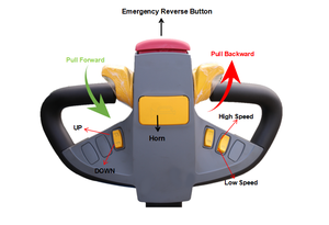 อะไหล่มือจับสำหรับรถบรรทุกพาเลทไฟฟ้า Heli รุ่น EPT 12V สินค้าใหม่ - Product Image 2