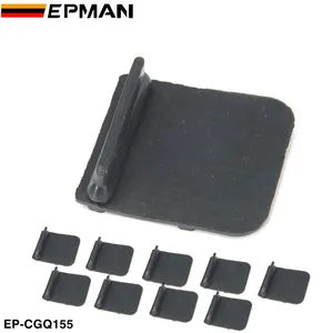 EPMAN 10 개/가방 서지 고무 플랩 자동차 오일 팬 베플 플레이트 브래킷 고무 밸브 볼트 키트 EP-CGQ155