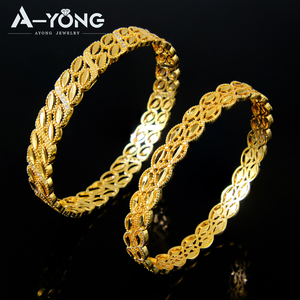 New arrivals cao cấp 18K mạ vàng Bangles không xỉn Phụ Nữ Đẹp Tay Bangle xu hướng trang sức 2025 - Product Image 3