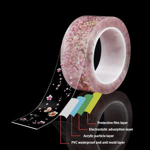 Cinta Adhesiva de PVC Impermeable para Cocina y Baño, Diseño de Plantas, Antimoho, para Encimeras y Inodoros, Venta al Por Mayor - Product Image 4