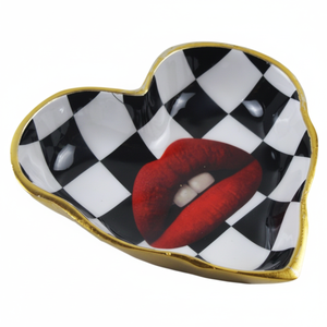 Design de luxe bol arc-en-ciel plat biologique lgbt Gay lesbiennes cadeau de fierté Snack plat doux bols de service pour la décoration de la maison - Product Image 1