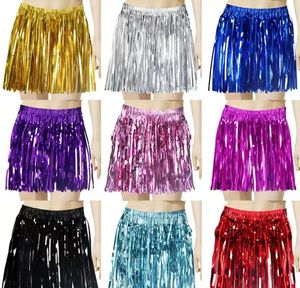 Rideau de guirlandes métalliques, jupes hula, garnitures à franges métalliques et franges brillantes pour costumes, décorations de fête, rideau de pluie de soie pour machine - Product Image 6