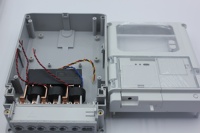 Relais de verrouillage E-POWER HR304-80A avec double bobine 80A 6VDC, entrée 110-250V pour compteur d'énergie triphasé prépayé