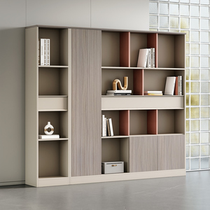 Modern White Wall-Mounted Cabinets and <b>Office</b> <b>Desk</b> with Drawers for Home Storage Organization for School or Hotel Use - Product Image 5