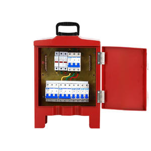 नामनुनी मोबाइल पोर्टेबल वाटरप्रूफ आउटडोर विद्युत वितरण बॉक्स 2 एसी आउटलेट निर्माण के लिए बड़ी मॉडल बिजली की आपूर्ति - Product Image 2