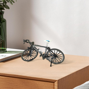 Anpassbares LOGO 1:1 Realistisches 1:10 Druckguss-Miniatur-Mountainbike-Modell - Finger-Fahrrad Tischdekoration Handwerk - Product Image 4