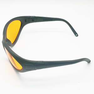 Gafas de protección láser UV OD4 + 355nm 455nm Gafas DE SEGURIDAD láser Certificado CE Lente naranja XL-SG013 190-490nm - Product Image 2