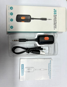 Hg 2 trong 1 thông minh Bluetooth V 5.4 Receiver Transmitter 8h thời gian dài tuổi thọ pin Máy nghe nhạc MP3 hỗ trợ 2 thiết bị - Product Image 6