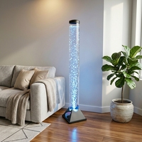 Lampe à bulles d'eau LED brillante personnalisée, auto-adhésive, écologique, moderne, en acrylique, pour la décoration de fêtes et de mariages