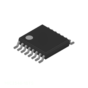 Componente Electrónico de Canal de Distribución del Fabricante MIC2546-1BTS 16 TSSOP Gestión de Energía (PMIC) - Product Image 1