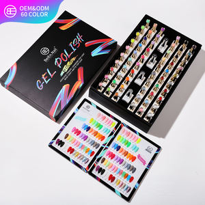 Kostenlose Probe Kunden spezifische Farbe BeiEn Auswahl 60 Farbe 15ml 20ml Kombination sset Profession elles hoch pigmentiertes UV-Nagelgelpolitur-Kit - Product Image 5