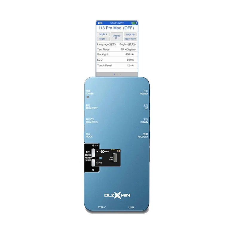 S800ウルトラLCDスクリーンテスターディスプレイ/タッチ/電流テストボックス1314 for Iphone 6 7 8 Plus X Xs Xr Max 11 12 Pro Max for Ipad QL