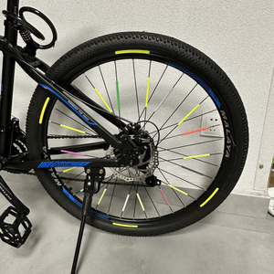 Roue de vélo colorée a parlé la <span class=keywords><strong>bande</strong></span> réfléchissante a parlé la lumière vtt pièces de VTT - Product Image 3