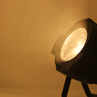 Projecteur LED COB 200W à coque en aluminium, contrôle DMX512, double CCT réglable, commande vocale pour scène de performance 200W